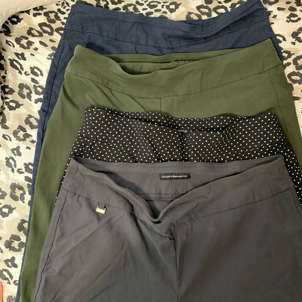 4 Counterparts dress up pants